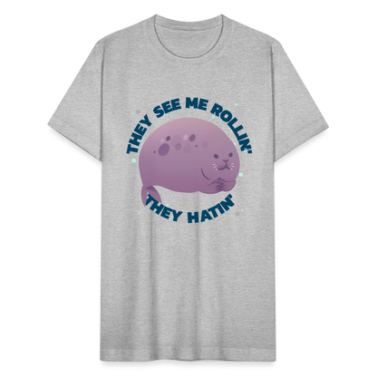 They See Me Rollin' Unisex Tee - heather gray